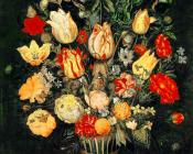 Still-Life of Flowers - 安布罗修斯·博斯查尔特